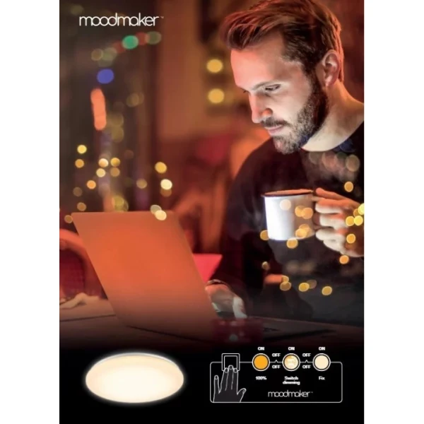 Точковий світильник Nordlux FALLON 8Вт 2700К білий 47550101 - Фото 2