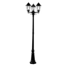 Searchlight ALEX E27 прозорий 82540BK. Світильник вуличний