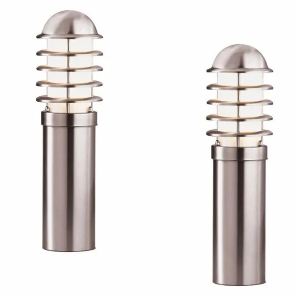 Світильник вуличний Searchlight LOUVRE 0,45м E27 білий 052-450 - Фото 3