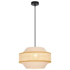 Viokef ERICA E27 бежевий 4274500. Світильник підвісний
