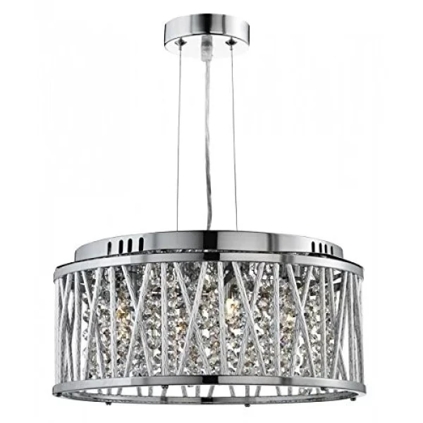 Люстра Searchlight ELISE G9 хром 8334-4CC