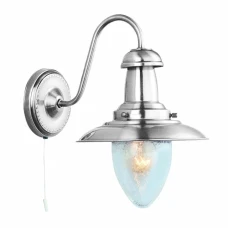 Searchlight FISHERMAN E27 прозорий 5331-1SS. Бра