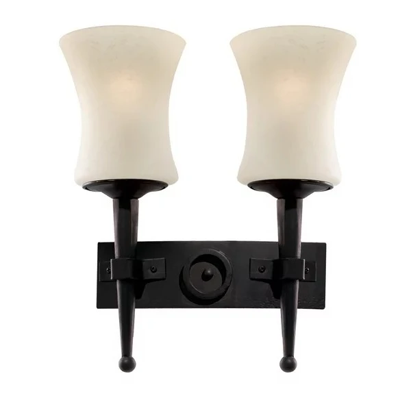 Бра Searchlight CARTWHEEL E27 чорний 0812-2BK