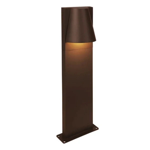 Світильник вуличний Viokef LORKA 0,5м GU10 коричневий 4298600
