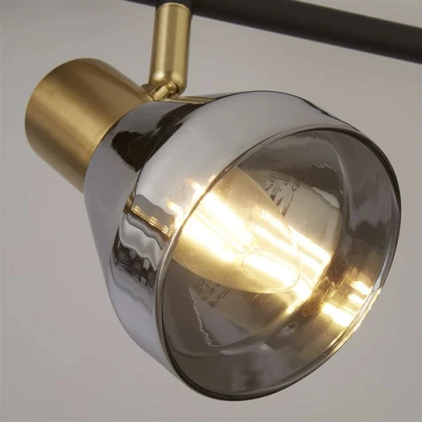 Стельовий світильник Searchlight WESTMINSTER E14 дымчастий 23801-4SM - Фото 4
