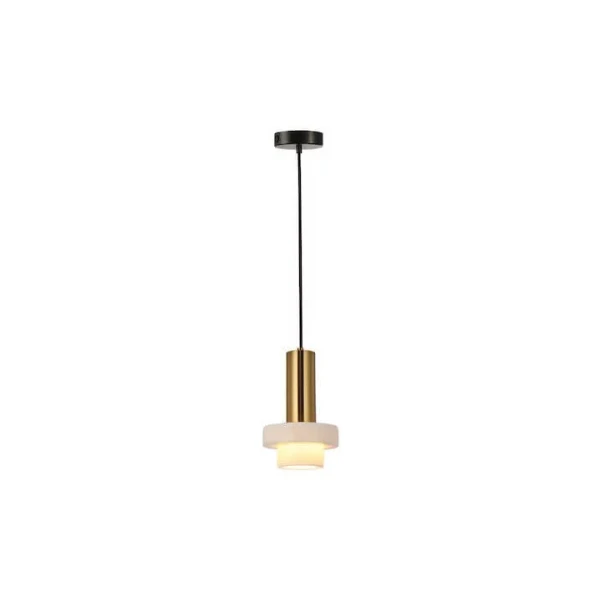 Підвісний світильник Viokef MARBLE E27 білий 4266000