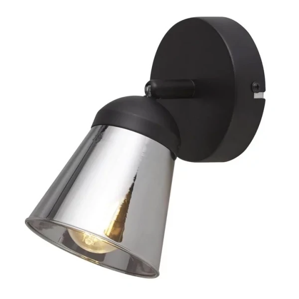 Бра Searchlight MEGA E14 чорний 61170-1SM - Фото 1