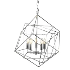 Searchlight CUBE E14 хром 7865-5CC. Люстра