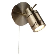 Searchlight SAMSON GU10 латунь 6601AB. Бра