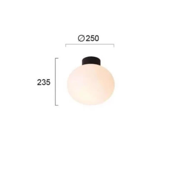 Стельовий світильник Viokef ANGELO E27 білий 4249000 - Фото 2