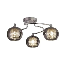 Searchlight LOVELL G9 прозорий 60445-3SM. Люстра