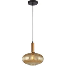 Viokef SOPHIE E27 бурштиновий 4233500. Світильник підвісний