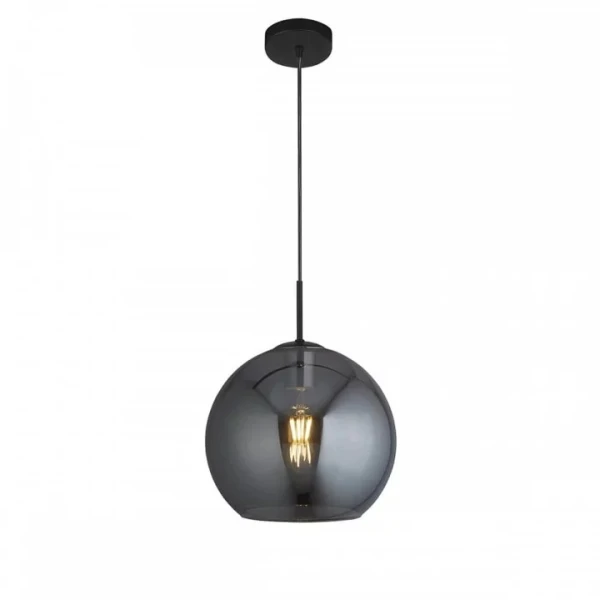 Підвісний світильник Searchlight AMSTERDAM E27 димчасте 1031-1SM