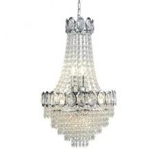 Searchlight LOUIS PHILIPE E14 прозорий 1611-6CC. Люстра