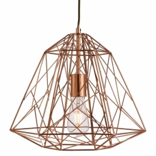 Searchlight GEOMETRIC E27 мідь 7271CU. Світильник підвісний