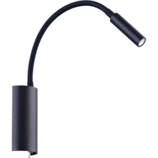 Viokef MATRIX 3Вт 3000К чорний 4218101. Настінний світильник
