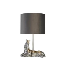 Searchlight ZEBRA E27 сірий EU60941. Настільна лампа