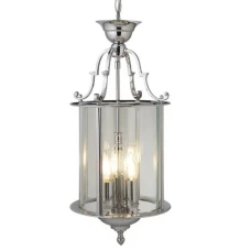 Searchlight LANTERNS E14 прозорий 3003-10CC. Люстра