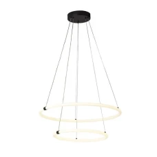 Searchlight REVOLVE 35Вт 3000К чорний 40176-2BK. Люстра