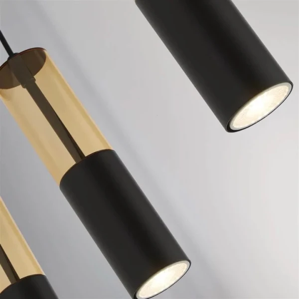 Підвісний світильник Searchlight MERRYGOLD GU10 чорний 82121-5BK - Фото 3