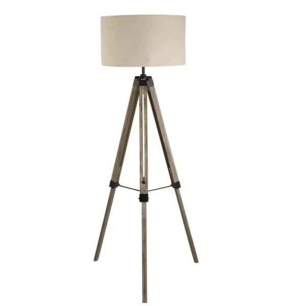 Торшер Searchlight EASEL E27 бежевий EU6006BR