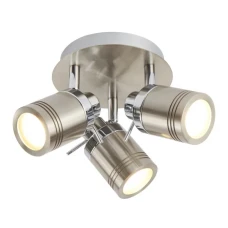 Searchlight SAMSON GU10 нікель 6603SS. Стельовий світильник