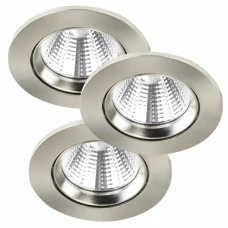 Nordlux FREMONT 15Вт 2700К нікель 47580132. Точковий світильник