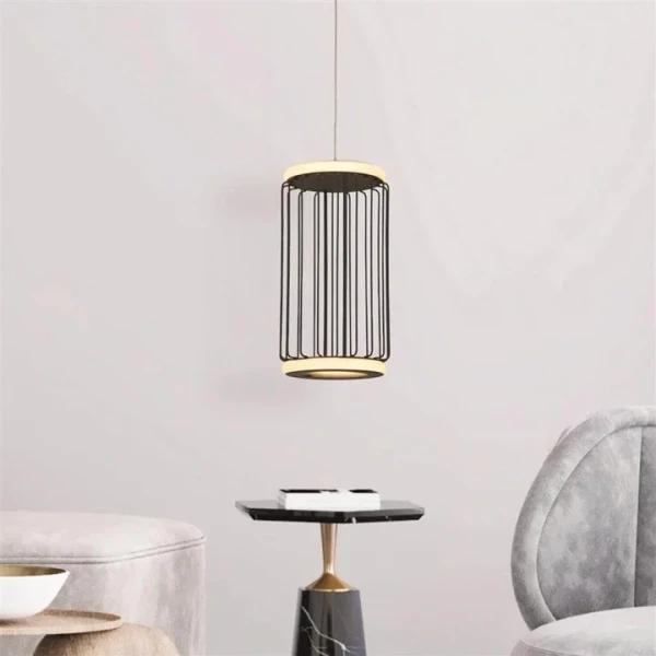 Підвісний світильник Searchlight CIRCOLO 12Вт 3000К білий 54212-1BK - Фото 4