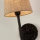 Бра Searchlight GOTHIC E14 бежевий 30690-1BK
