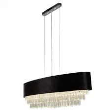 Searchlight GLAMOUR G9 чорний 50818-8BK. Люстра
