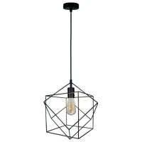 Viokef QUADRO E27 чорний 4193400. Світильник підвісний