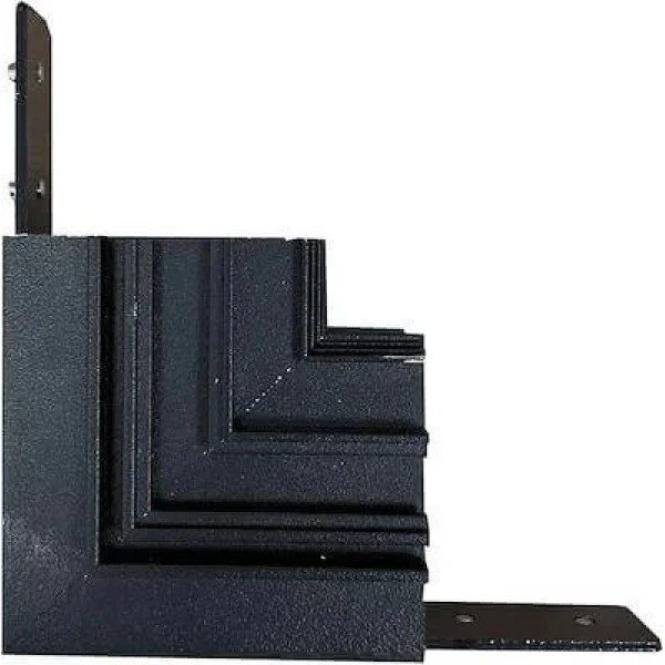 L-конектор Viokef MAGNETIC черний 02/0212