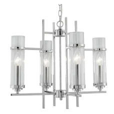 Searchlight MILO E14 прозорий 3094-4CC. Люстра