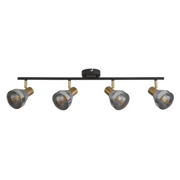 Стельовий світильник Searchlight WESTMINSTER E14 дымчастий 23801-4SM - Фото 2