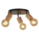 Стельовий світильник Searchlight SPINNY E27 чорний 50211-3NA
