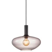 Nordlux ALTON 48973047 димчастий Е27. Світильник підвісний
