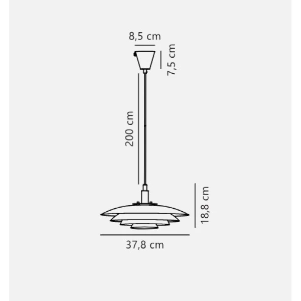 Підвісний світильник BRETAGNE 39489910 Nordlux - Фото 6