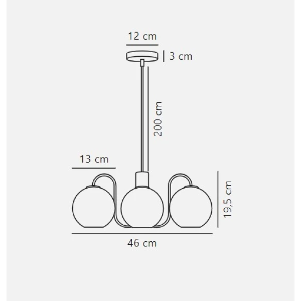 Люстра підвісна FRANCA 2312543035 Nordlux - Фото 9