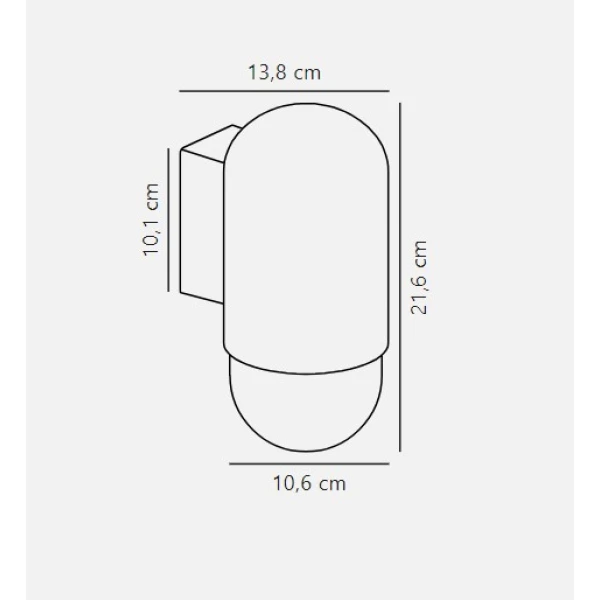 Фасадний світильник HEKA 2118211003 Nordlux - Фото 6