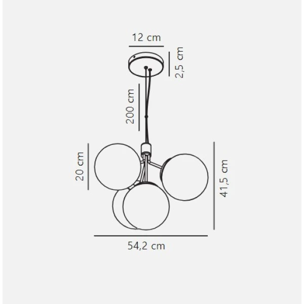 Люстра підвісна IVONA 2112153035 Nordlux - Фото 5