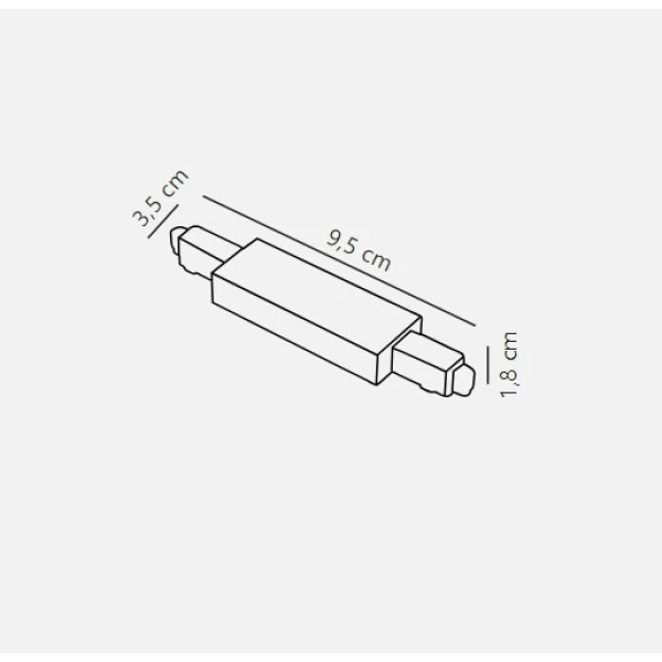 З'єднання для трекових систем LINK 79049901 Nordlux - Фото 2