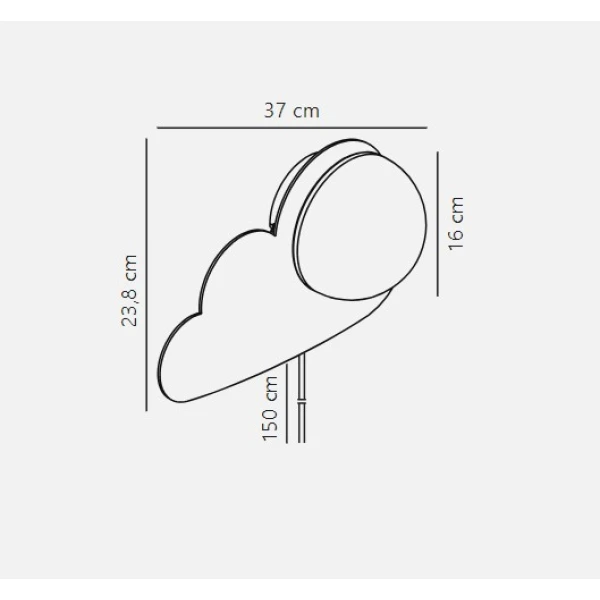 Бра SKYKUCLOUD 2312971001 Nordlux - Фото 7