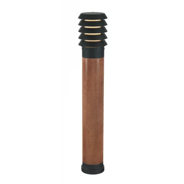 Світильник вуличний Norlys ALTA 0,85м E27 коричневий 1440B - Фото 1