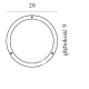 Світильник вуличний Norlys BORNHOLM 19Вт 3000К білий 542AL