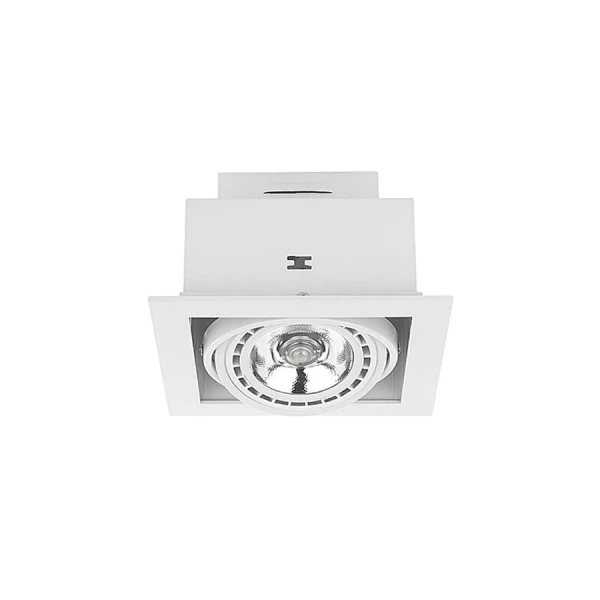 Світильник точковий врізний Nowodvorski DOWNLIGHT GU10 білий 9575 - Фото 1