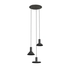 Nowodvorski HERMANOS GU10 чорний 10905. Світильник підвісний