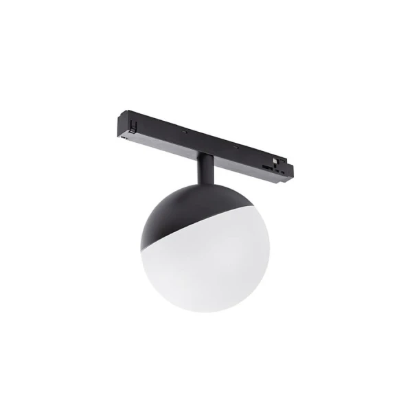 Магнітний трековий світильник Nowodvorski LVM 8Вт 3000К чорний 10152 - Фото 1