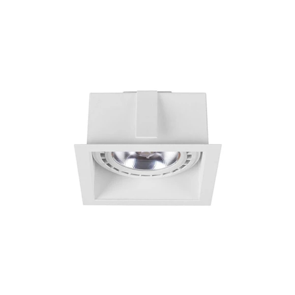 Світильник точковий врізний Nowodvorski MOD GU10 білий 9413 - Фото 1