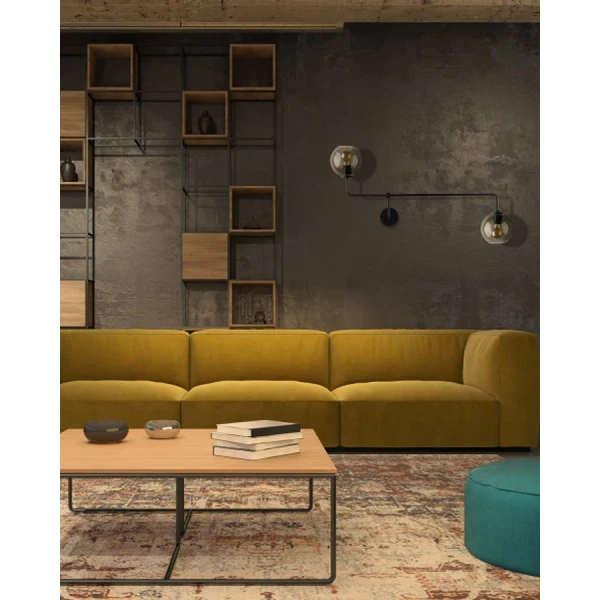 Настінний світильник (бра) Nowodvorski MONACO E27 чорний 9362 - Фото 3