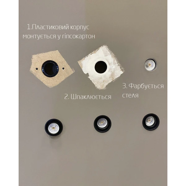 Світильник точковий врізний Nowodvorski MONO GU10 білий 10796 - Фото 11